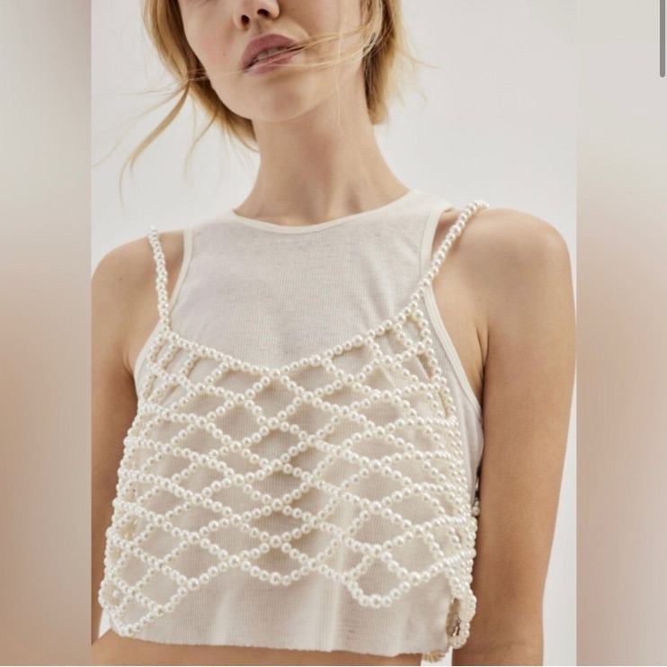 Urban Outfitters Pearl Top